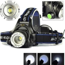 Uravas Store LED Kafa Feneri 2000LM Xm-L T6 2000 Lumens 3 Modlu