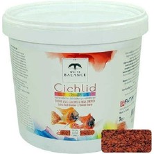 White Balance Cichlid Colour Granül Balık Yem 100 gram Paket