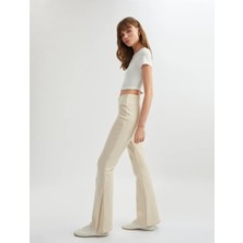 Koton Slim Fit Üç Iplik Ispanyol Paça Eşofman Altı