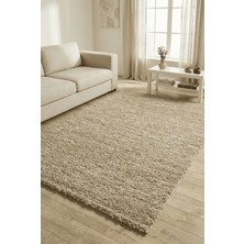 Anaska Home Modern Desensiz Bej Halı Salon Halısı Oturma Odası Halısı Çocuk Halısı Yumuşak Özel Ölçü Halı