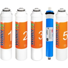 Waterlife Uyumlu Su Arıtma Filtresi Tam Takım Filmtech Membranlı