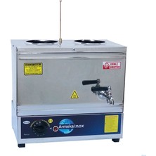 Armeka Platin 20 Litre Elektrikli Çay Ocağı Inox Renkli Yüksek Performans ve Sızdırmaz Musluk