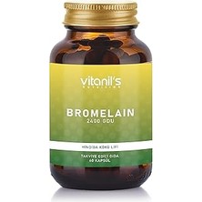 Uravas Store Bromelain 60 Bitkisel Kapsul