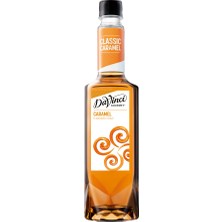 Bikaldi Davinci Karamel (Caramel) Aromalı Premium Lezzetli Kokteyl Şurubu 750 ml Kahve Tarifleri İçin