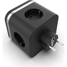 Uravas Store Termal Akım Korumalı Isıya Dalı 3’lü Duvar Tipi Priz 2x USB 2x Typce 3680 W
