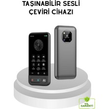 Epilons Taşınabilir Akıllı Tercüme Cihazı – Gerçek Zamanlı Ses Ve Metin Çevirisi