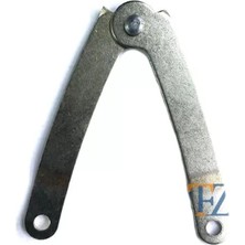 Uravas Store Sandık, Kutu Makası 11,5 cm - Büyük, Nikel, 1 Adet