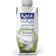 Kara Coco Hindistan Cevizi Suyu 330 ml Doğal Hidratasyon İçeren Meyve Suyu