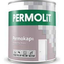 Permolit Beyaz Renkli Permokapı Amerikan Kapı Boyası 0,75 Lt İç Mekan Dekorasyonu İçin Uygun