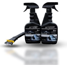 Steep Ultimate Cam Buz Çözücü ve Buzlanma Önleyici 500 ml 2 Adet Buz Kırıcı Silikonlu