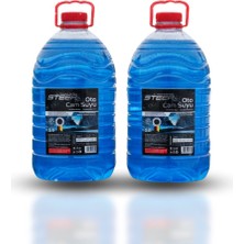 Steep Oto Cam Suyu -20 Derece Antifriz Içerikli 5 Lt 2 Adet