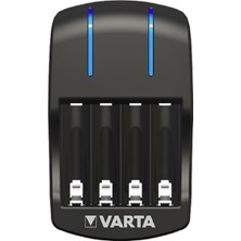 Varta Plug 4'lü Şarj Cihazı AA ve AAA Pil Uyumlu 1,2 V Kapasite Yüksek Performanslı