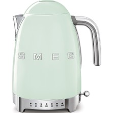 smeg KLF04PGEU PASTEL YEŞİL Isı Ayarlı Kettle Paslanmaz Çelik Malzeme ile Şık Tasarım ve Hızlı Isıtma