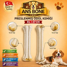 ANS 27 cm Pres Kemik 2'li Torba Çiğneme Kemiği Ekonomik