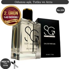 Soft And Glow No. 104 Edp 50 ml Erkek Parfümü - Yüksek Kalıcılık Vanilyalı & Ferah