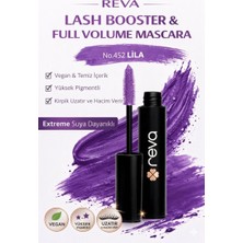 Reva Lash Booster & Full Volume Color Maskara Lila-Tam Hacim & Uzatan Renkli Maskara Lila 452