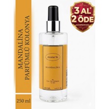 Parfüm Kolonya 250 ml Sprey Başlıklı Eau De Cologne 6 Farklı Çeşit