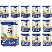 Uravas Store Pawpaw Yetişkin Köpek Tavuklu Pate 400 gr x 12 Adet