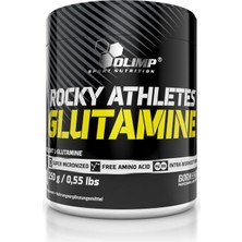 Olimp Rocky Athletes Glutamin 250 Gr Mikronize Toz, Aromasız ve Yüksek Kaliteli L-Glutamin