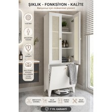 Venatto Napoliçok Amaçlı Dolap,kirli Çamaşır Dolapı (%100MDF)