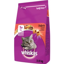 Whiskas Whıskas Premium Kuru Mama Sıgırlı 3.8 kg Lezzetli Dolgulu Parçacıklar 1+ Yaş Kediler İçin