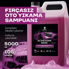 Grass Active Foam Magic 5L Konsantre Fırçasız Oto Yıkama Şampuanı Renk Değiştiren Aktif Köpük