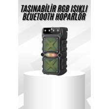 MarkEntegra Çift Çıkışlı Güçlü Bataryalı Kablosuz Yüksek Ses Kaliteli Bluetooth Hoparlör