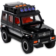 Vardem Işıklı Müzikli Lüks Jeep - Siyah