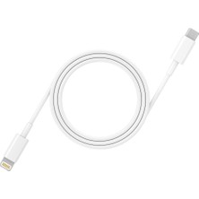 Allme DK3ATLB 3A Type-C To Lıghtnıng Data Kablo Beyaz