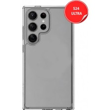 3gen Case Samsung Galaxy S24 Ultra Uyumlu Lüx Desenli Şeffaf Silikon Kılıf