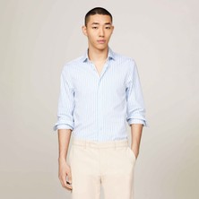 Tommy Hilfiger Erkek Mavi Gömlek