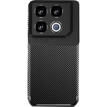 MarkEntegra Newface Infinix Gt 20 Pro Kılıf Auto Focus Karbon Kapak - Siyah