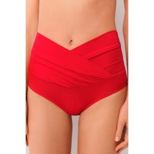 Suwen Yüksek Bel V Kesim Bikini Alt