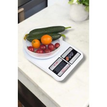 Nevamel® Net LCD Ekran ve Otomatik Kapanma Özelliği ile Uzun Ömürlü Dijital Mutfak Tartısı