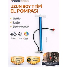 Freed Tools Büyük Boy Lastik Hava Şişirme Pompası Motor-Bisiklet-Top-Bot-Havuz