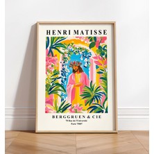 Ninastore Isa Mesih Sanat Baskısı - Henri Matisse Tarzı - Dini Duvar Sanatı