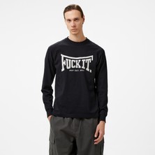 Huf Throwing Hands Erkek Siyah T-Shirt