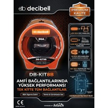 Decibell | Db-8kıtb | 8ga Amfi Set Kablo Kiti | 8AWG |