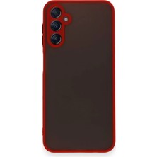 MarkEntegra Newface Samsung Galaxy A15 4g Kılıf Montreal Silikon Kapak - Kırmızı