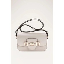 Guess Janie Dönüştürülebilir Kapaklı Kadın Bej Çapraz Çanta HWVG9910210-STO
