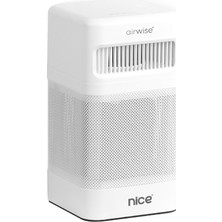 Nice Airwise 4’in 1 Mini Oda Hava Temizleyicisi HEPA13 Beyaz Renkli Uv'li Özelliklerle