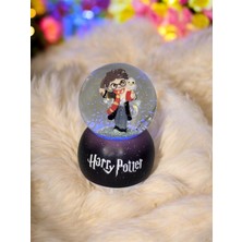 Mobgift Harry Potter Baykuşlu Mini Boy Kar Küresi 10 cm Cam ve Polimer Malzeme ile Tasarlandı