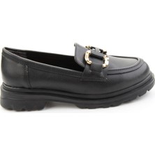 Bambi Siyah  Kadın Loafer Ayakkabı K01179002009