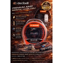 Decibell | Db-4kıtb | 4ga Amfi Set Kablo Kiti | 4AWG |