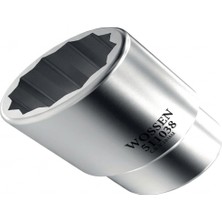 Wossen 3/4 “ 12 Köşe Lokma Anahtar (Krom Kaplı)