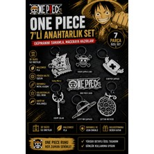 Figür Bende One Piece 7’li Anahtarlık Seti – 3D Baskı Pla Koleksiyon Set