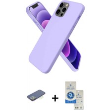 Pileli Store Pilelistore™ iPhone 12 Pro Max Kılıf Kozmos Yansıma Özel Seri - Şeffaf Royal Nano Ekran Koruyucu + Renkli Kamera Lens Koruma Cam - Yl