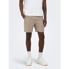 Only & Sons ShopINN Onstel Latham 0257 Shorts Noos Erkek Kahverengi  - 22031850