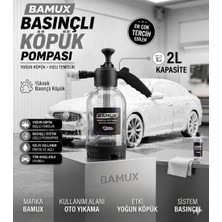 Bamux 2 Lt Köpük Pompası | Basınçlı Köpük Spreyi | Oto Yıkama & Detay Temizlik Spreyi
