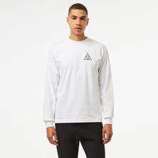 Huf Huf Set Tt L/s Erkek Beyaz Sweatshirt